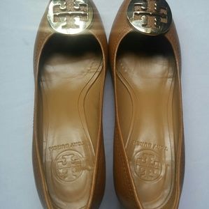 Tory Burch Peep-toe Wedges